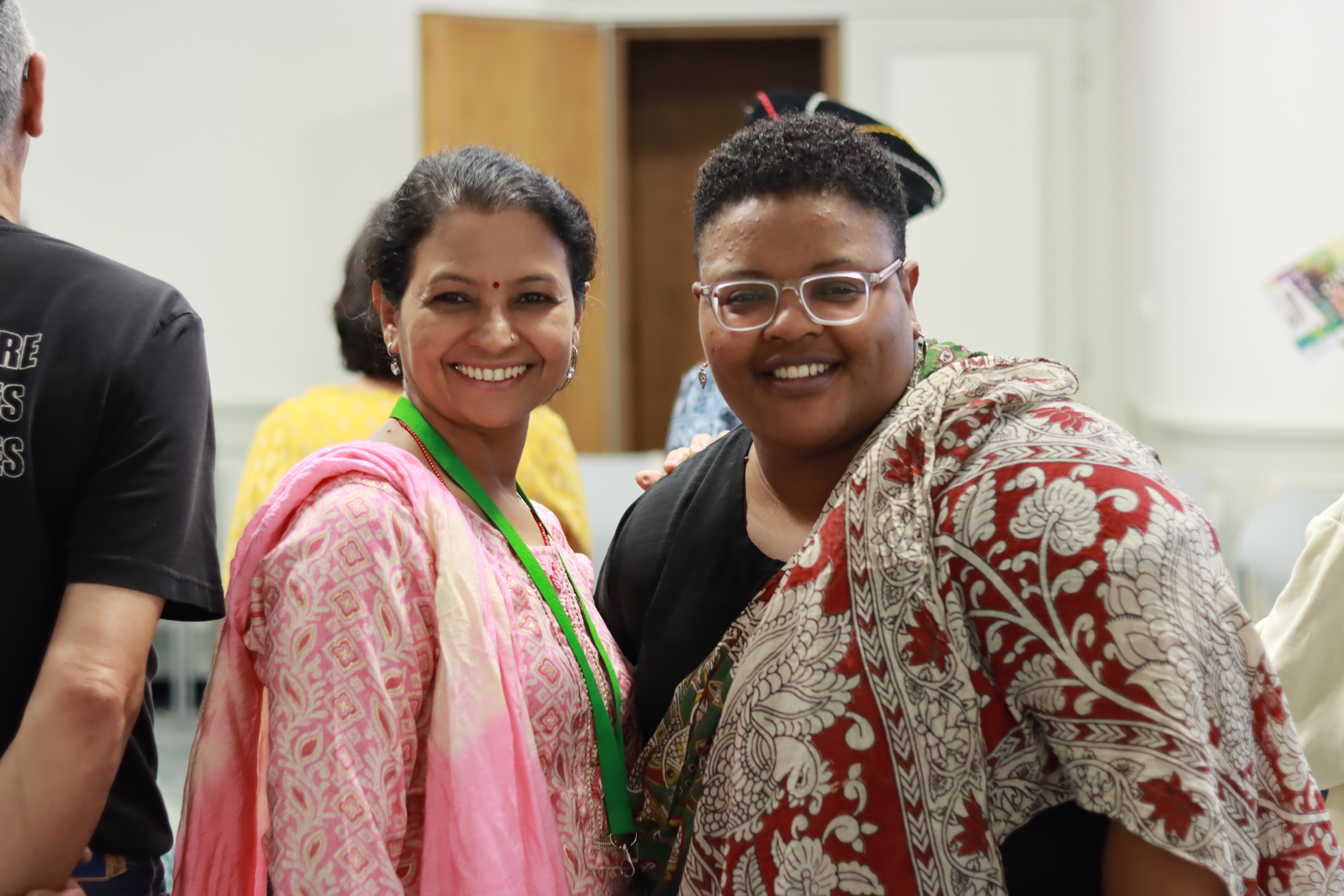 Meena Sharma and Cleopadia Mohlaodi